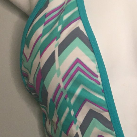 H&M - One Piece Blue/White Swimwear- Item#85 - Picture 3 of 6